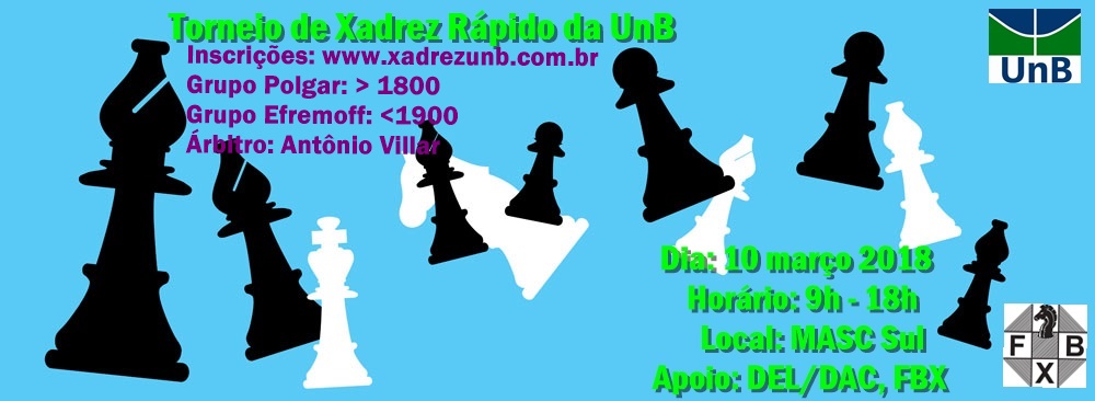 Regulamento - Circuito de Xadrez Rápido XNG 2018 - FBX - Federação  Brasiliense de Xadrez