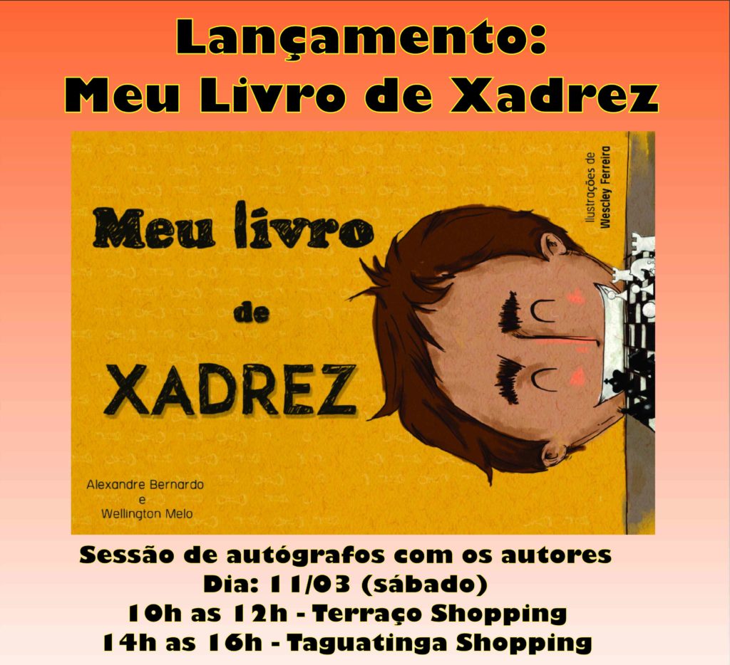 Professores de Brasília lançam novo livro de Xadrez - FBX - Federação  Brasiliense de Xadrez