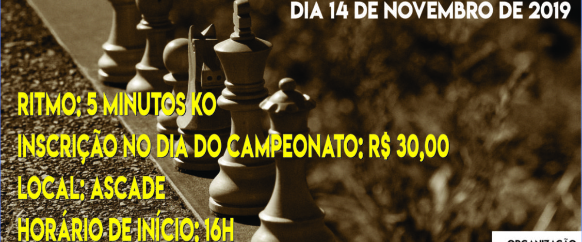 Campeonato Mundial de Xadrez Rápido e Blitz 2019