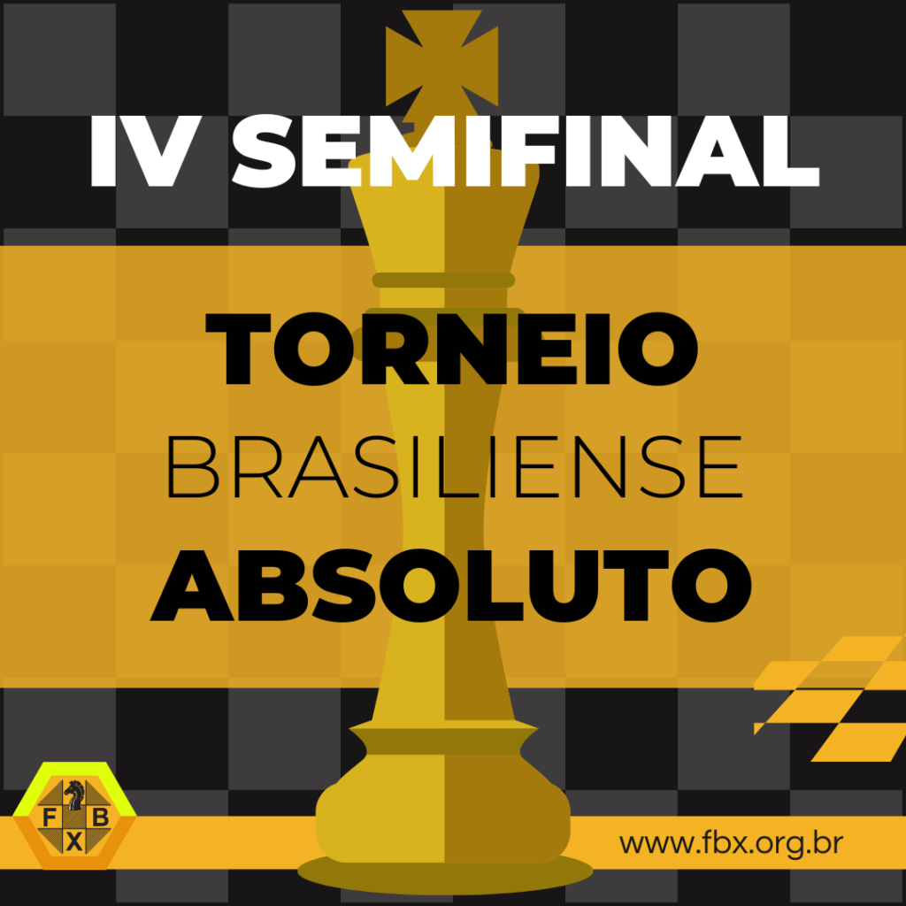 Campeonato de Xadrez Rápido Absoluto 2023 - FBX - Federação Brasiliense de  Xadrez