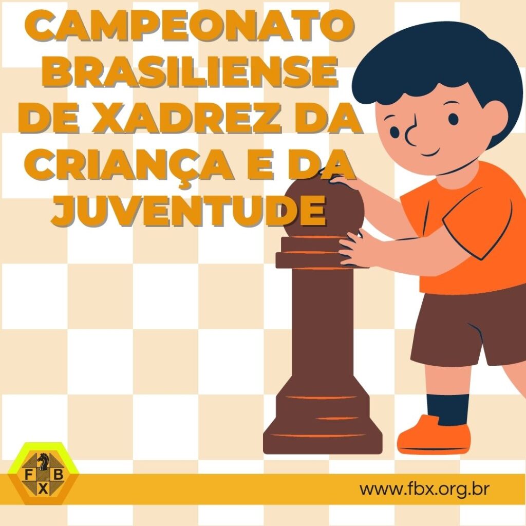 Campeonato de xadrez une crianças e adultos em Brasília - Painel