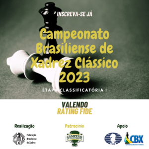 11 e 12/11/2023 – Campeonato Paracatuense de Xadrez Clássico