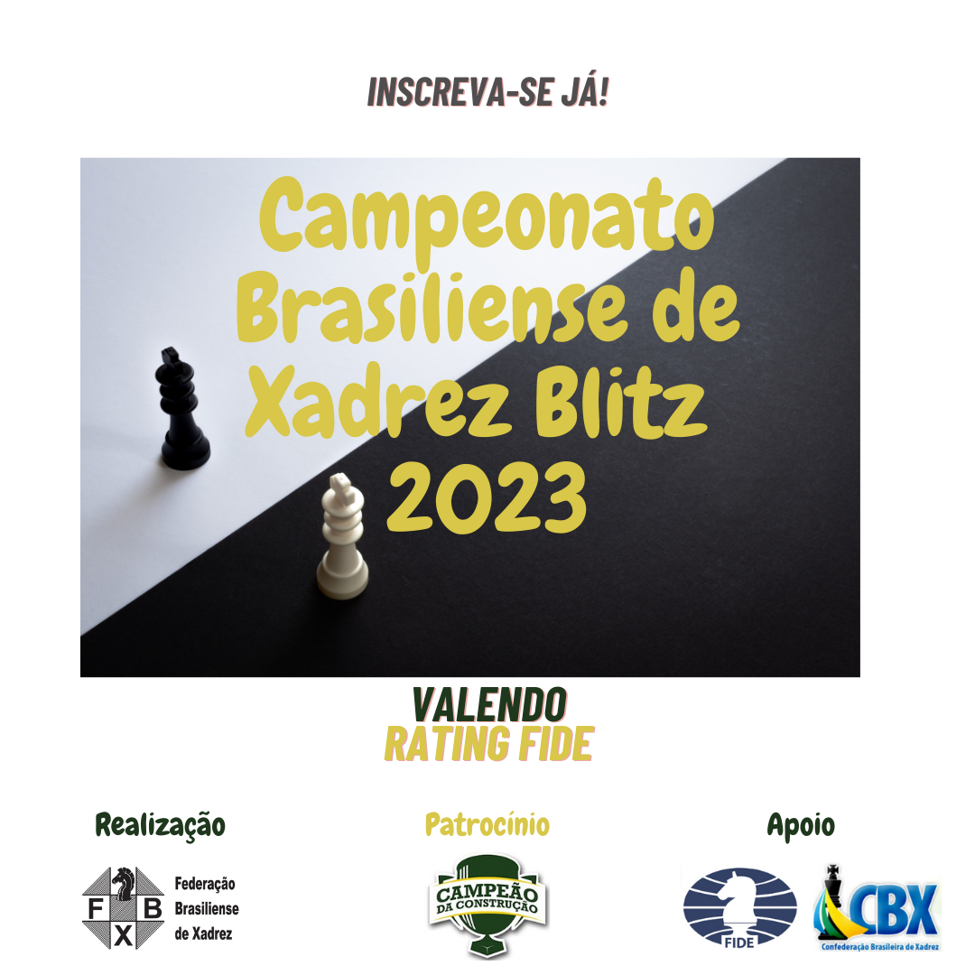 Torneio de Xadrez Online Blitz 2023 Etapa Azul - online - Sympla