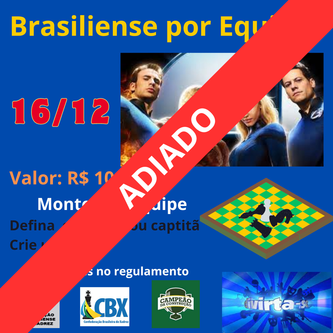 Torneio Xadrez Brasília - CEM 03 do Gama em Brasília - 2023 - Sympla