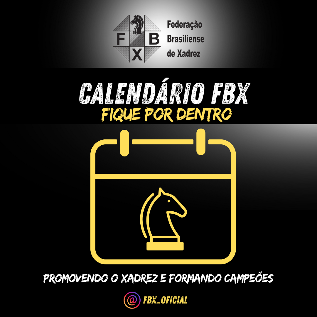 Fique por dentro! Confira a programação dos torneios FBX 2024