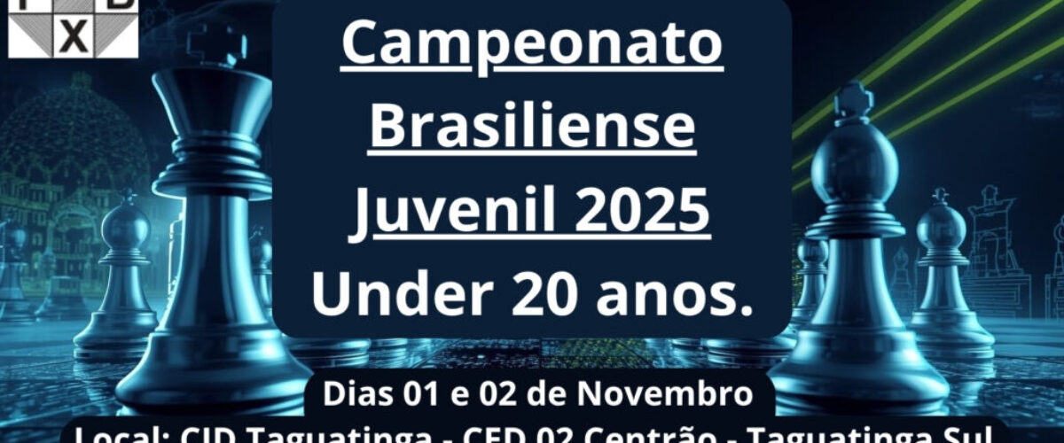 Campeonato Brasiliense Juvenil 2025 - Under 20 anos.